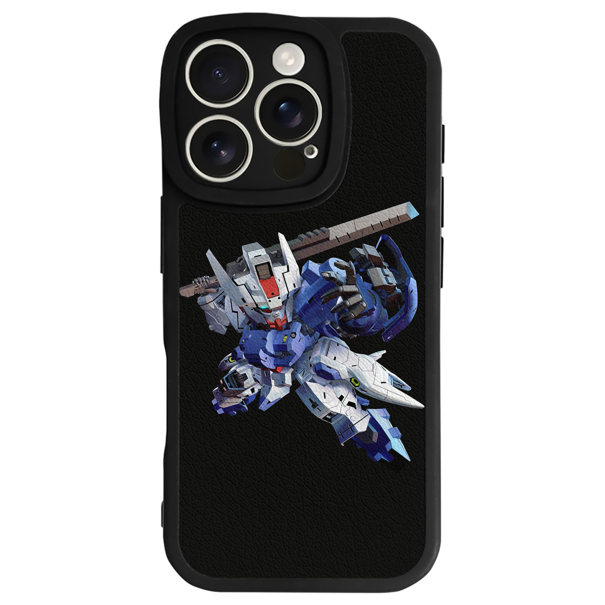 （画像用） 機動戦士ガンダム Mobile Suit Gundam 【iPhone 16シリーズ対応】シリコンスマホケース（レザー調） 材質：シリコン